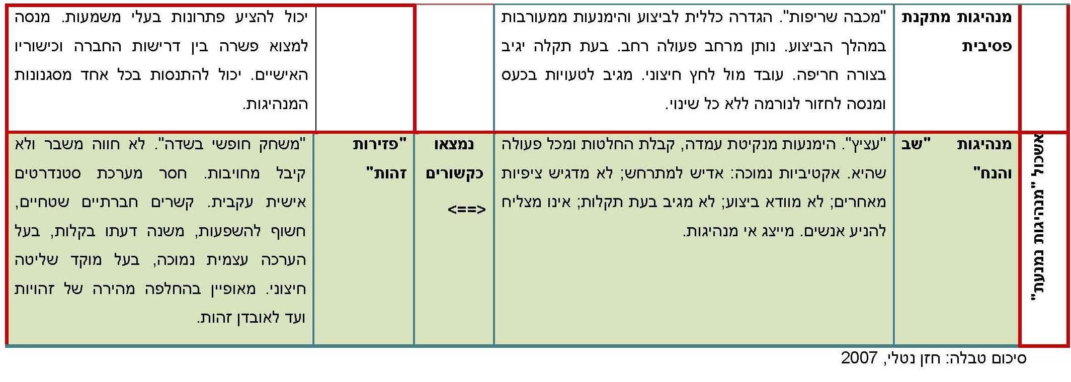 פיתוח מנהיגות כתהליך בניית זהות 2