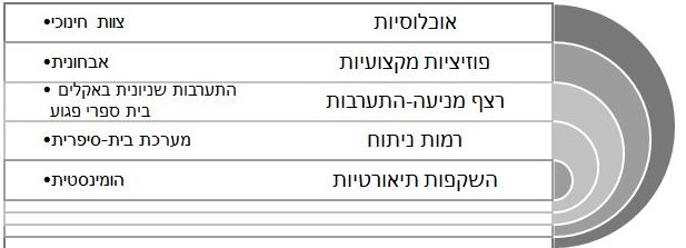 אבחון הצוות החינוכי במערכת הבית ספרית - תיאור גרפי באמצעות הקלידוסקופ