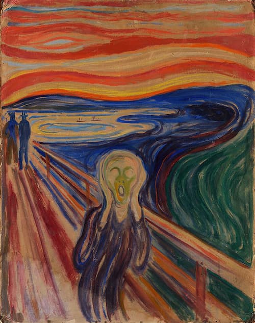 Edvard Munch - The Scream, 1910 (Munch Museum)