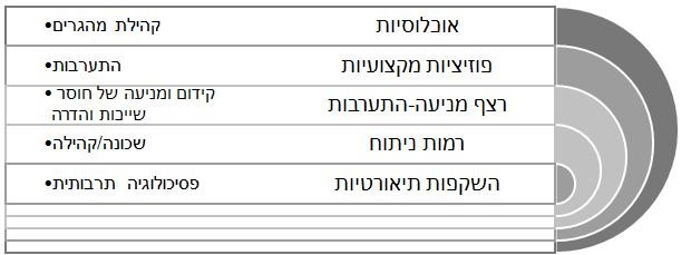 התערבות מהפן התרבותי - תיאור גרפי באמצעות הקלידוסקופ