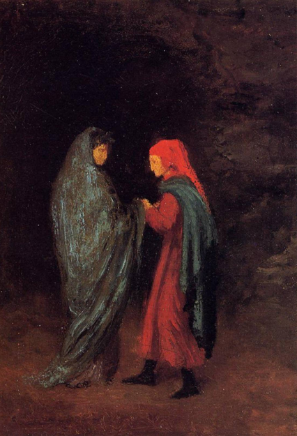 Edgar Degas (1858), Dante and Virgil at the Entrance to Hell