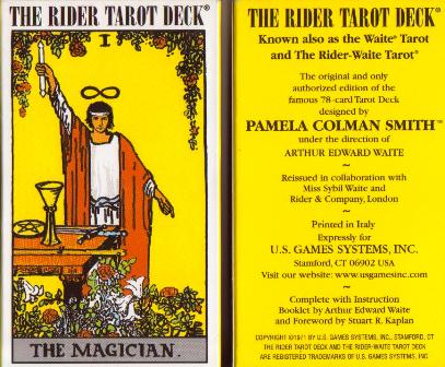 the rider tarot deck